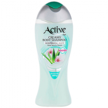 شامپو بدن Aloe Vera & Flower اکتیو 400 گرمی